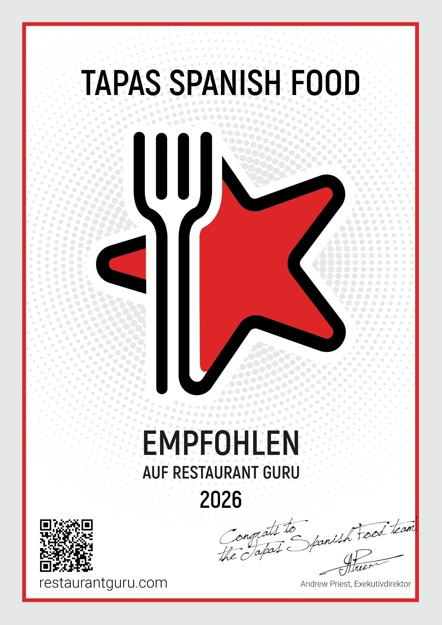 Empfohlen auf Restaurant Guru 2026