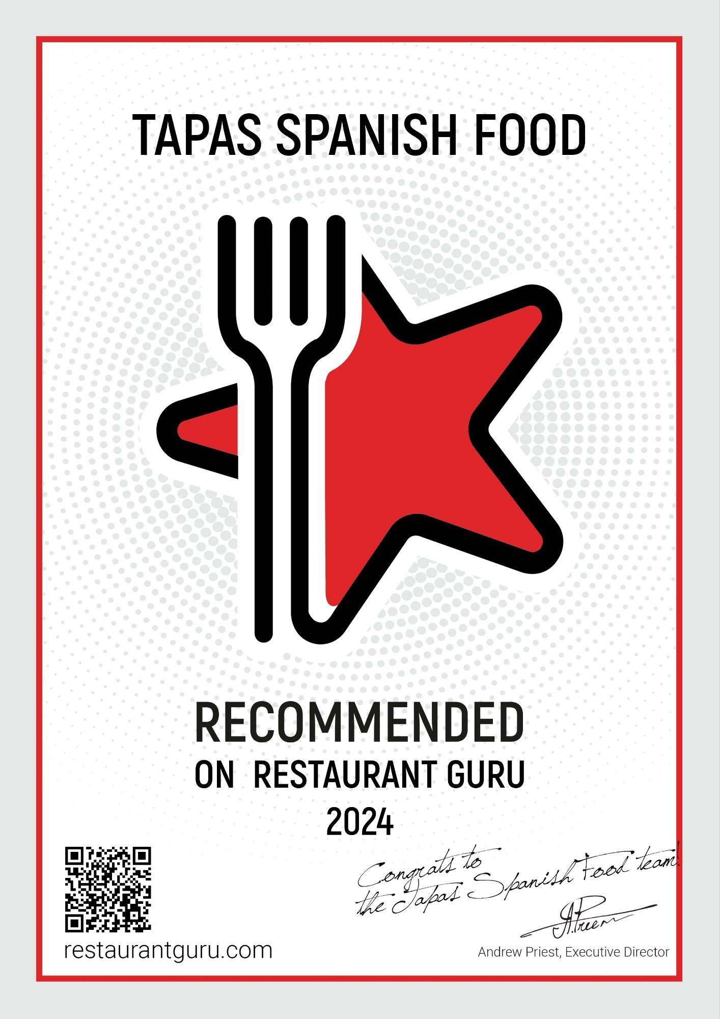 Empfohlen auf Restaurant Guru 2024